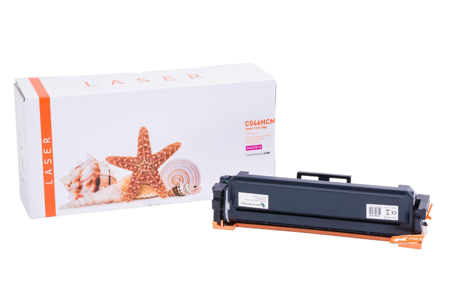 046HCM alternativ Toner magenta Canon / 1252C002 / 5.000 Seiten