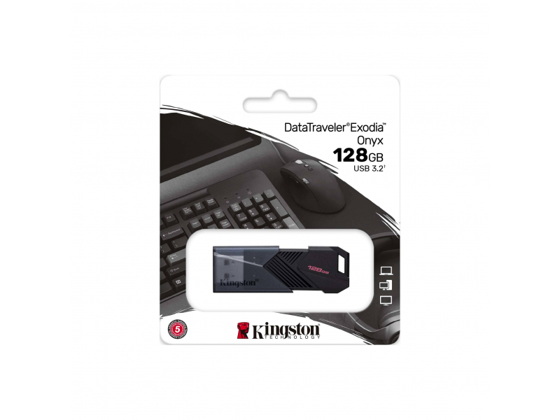 Kingston Data Traveler Exodia Onyx 128GB USB Flash DTXON/128GB