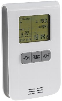 Funksender Thermostat  "Pilota Casa", Tages- / Wochenschaltung, 8 Programme Funksender Thermostat  "Pilota Casa", Tages- / Wochenschaltung, 8 Programme