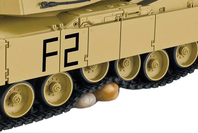 RC Panzer "M1 A2 Abrams" - Metallgetriebe & Metallketten