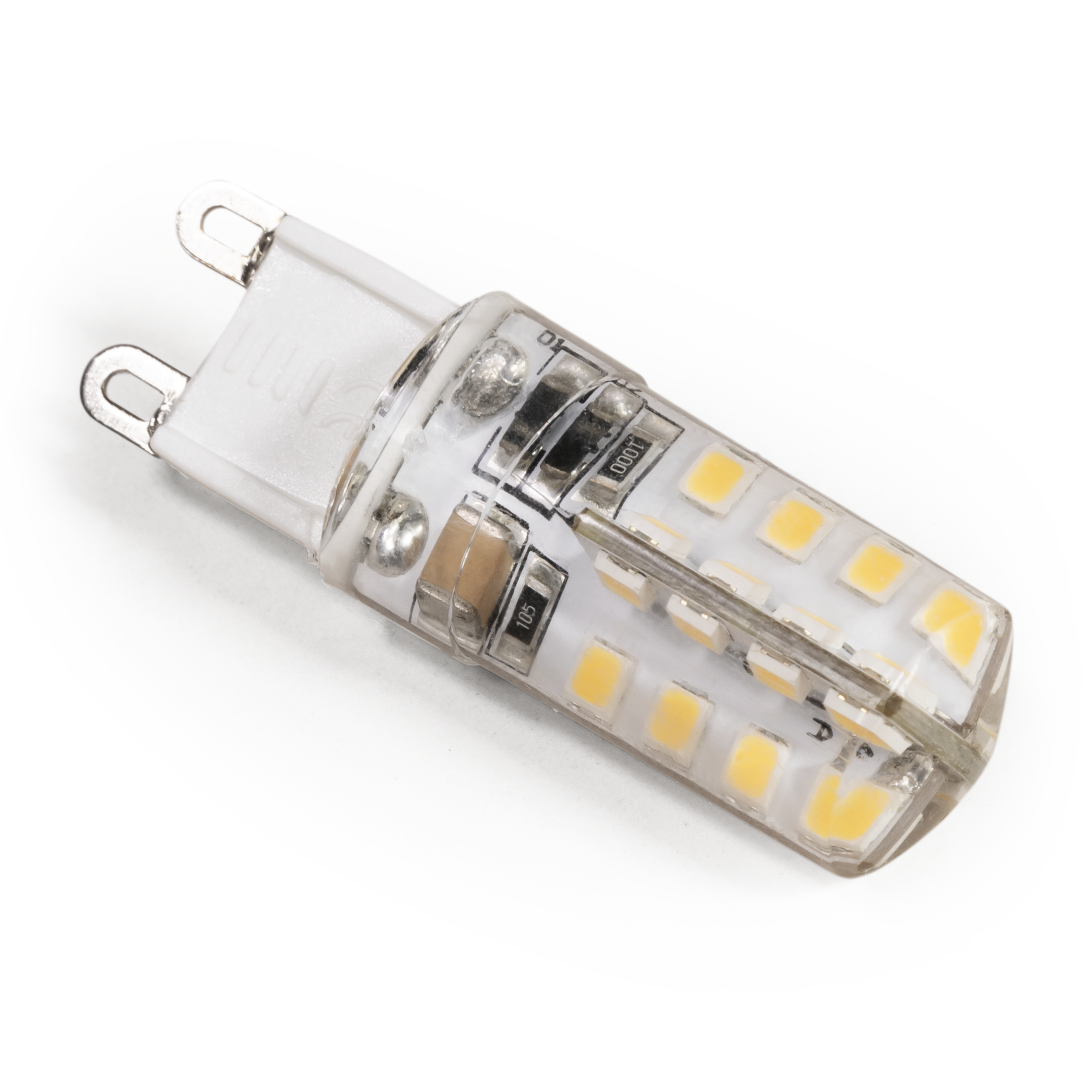 LED-Stiftsockellampe McShine ''Silicia'', G9, 2,3W, 180 lm, warmweiß