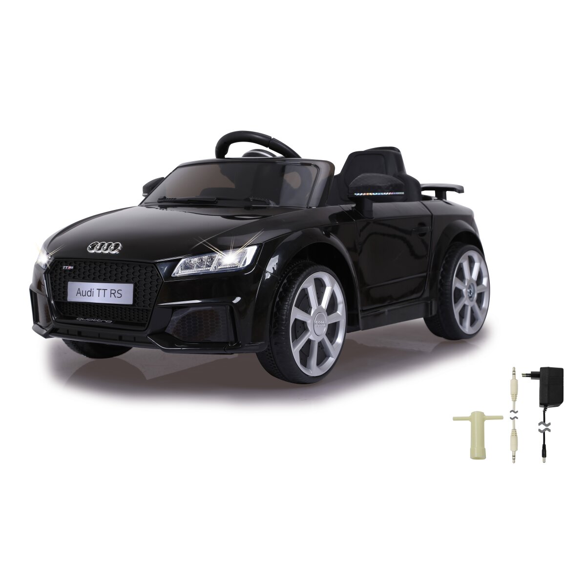 Kinderfahrzeug Audi TT RS schwarz