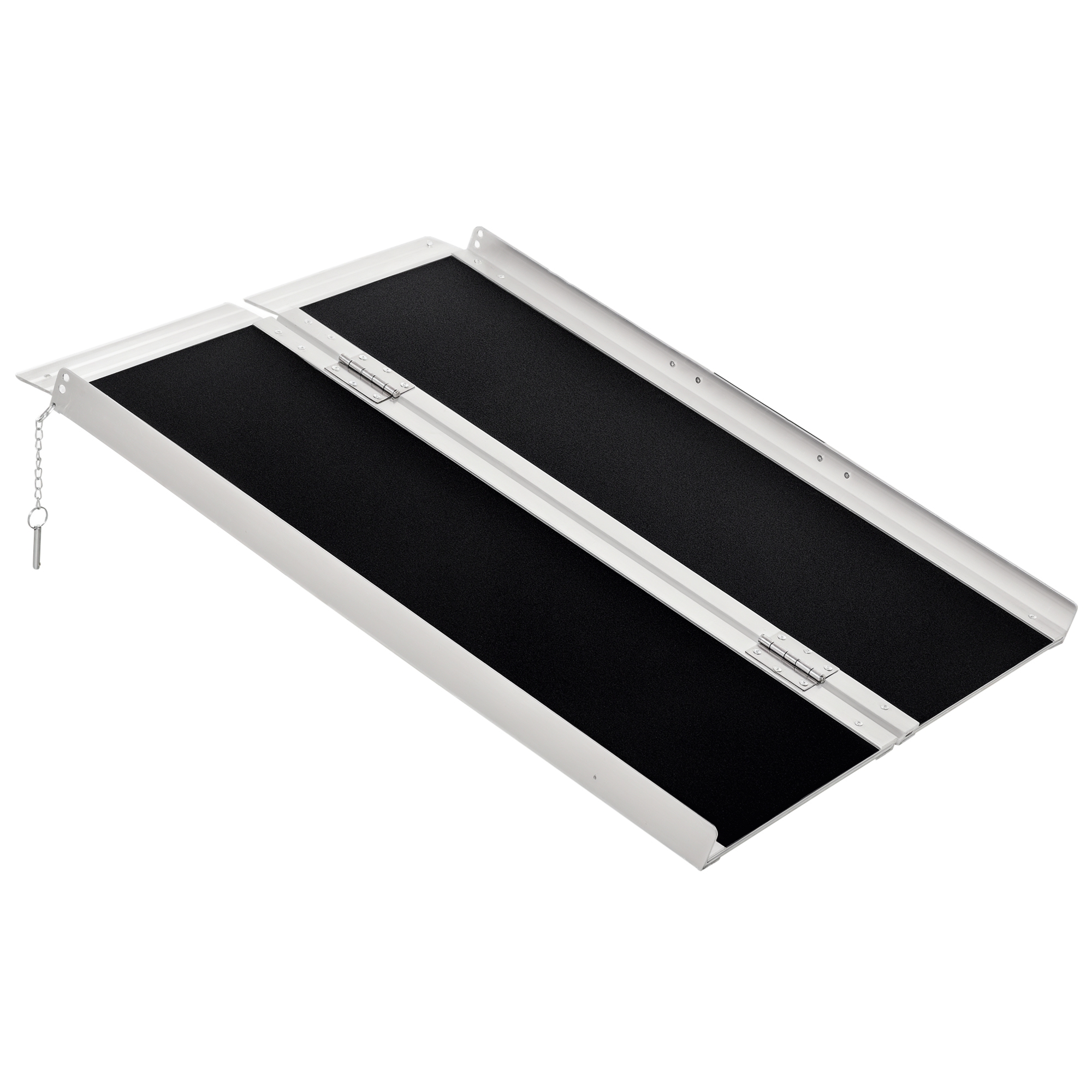 Rollstuhlrampe Auffahrrampe Rollstühle Rollatoren Faltbar Aluminium, 270 kg Belastbar, Schwarz, 91 x 72 x 5 cm Rollstuhlrampe Auffahrrampe Rollstühle Rollatoren Faltbar Aluminium, 270 kg Belastbar, Schwarz, 91 x 72 x 5 cm