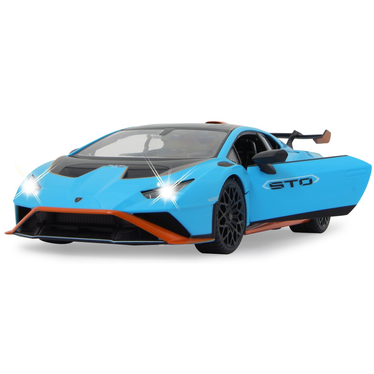Lamborghini Huracán STO 1:14 blau 2,4GHz Tür manuell