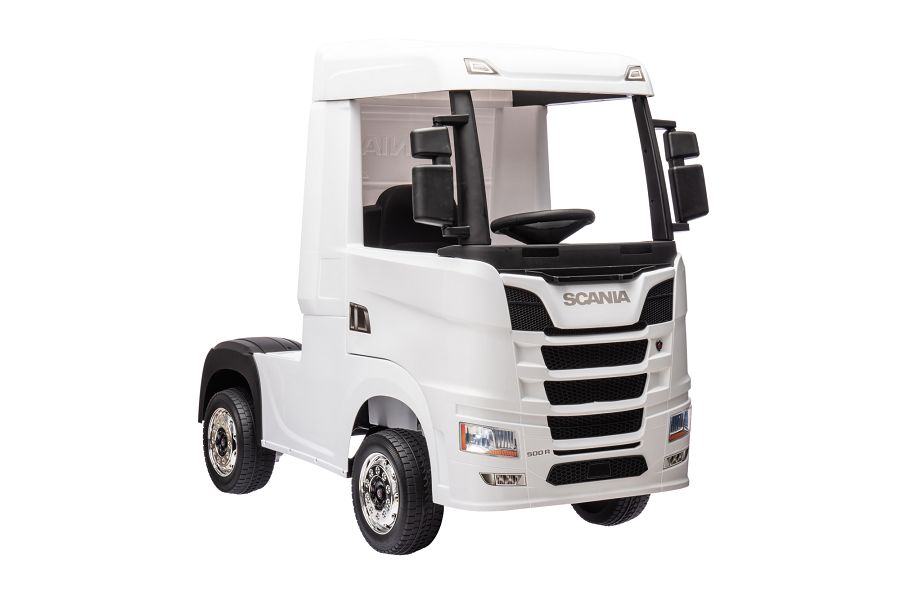 Kinderfahrzeug SCANIA R Series 4 Motoren - mit Hänger - schwarz