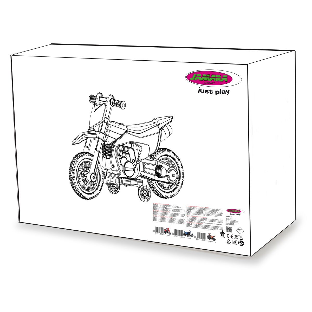 Kindermotorrad Power Bike orange