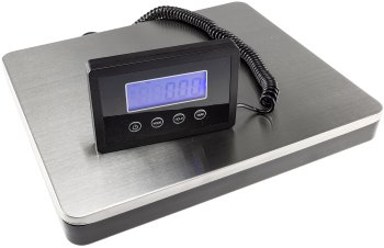 Paketwaage / Versandwaage "CT PW-50" - 0,1-50kg, ±10g, 30x25cm Edelstahl-Platte