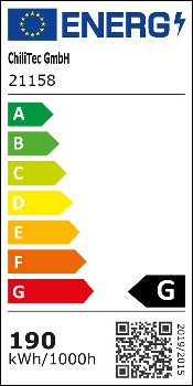 LED-Stripe "Ultra-Bright" 230V, 20m - 600 Lumen/Meter, warmweiß