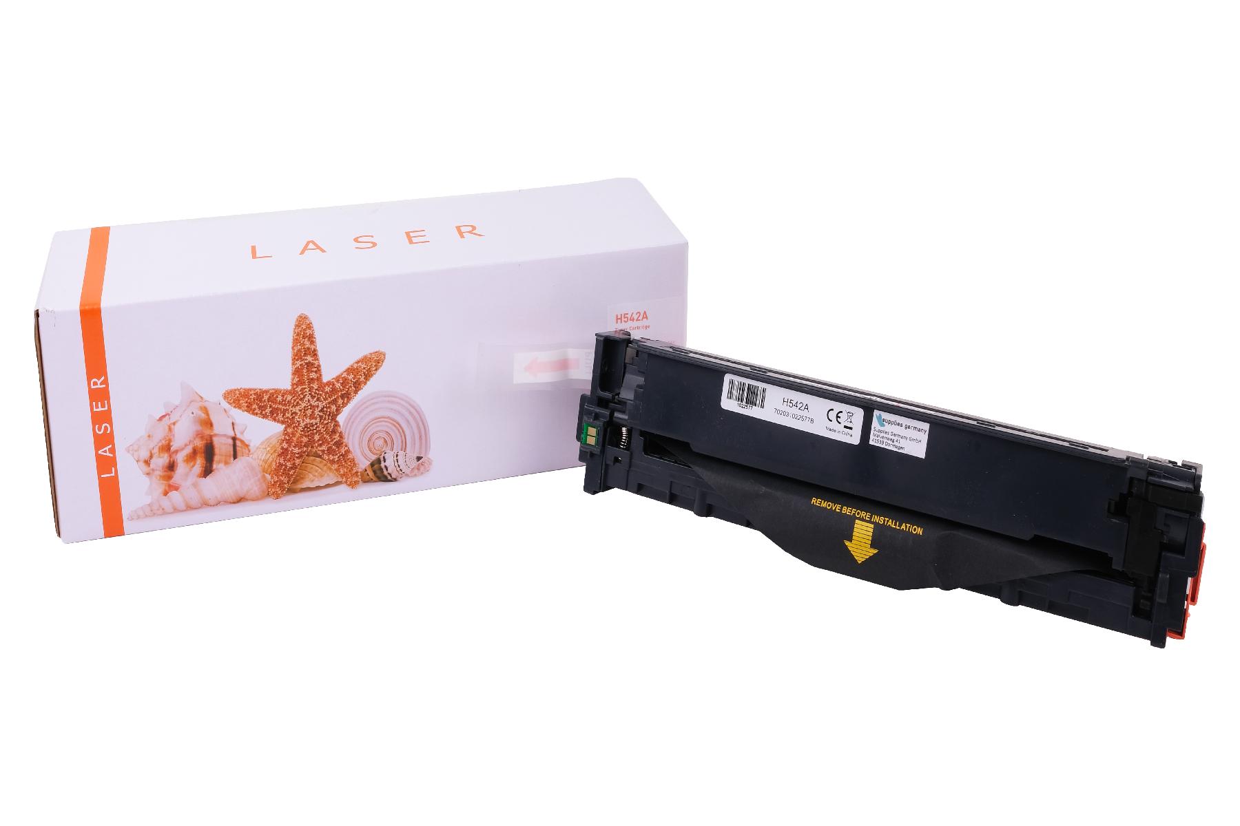 CB542A alternativ Toner gelb für HP  / CB542A / 1.400 Seiten