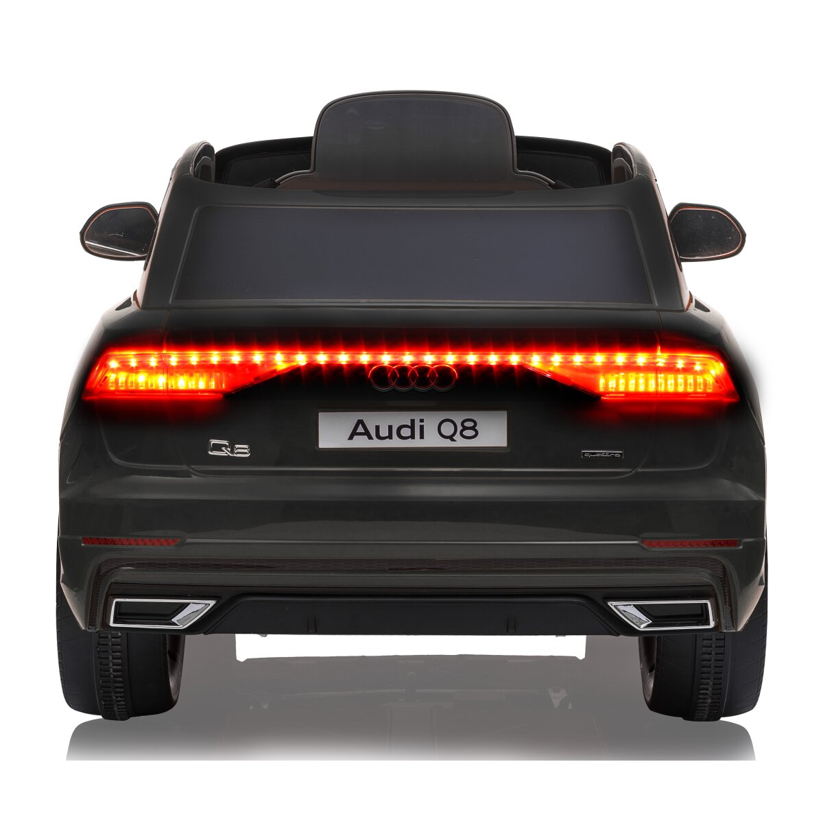 Elektro-Kinderfahrzeug Audi Q8 schwarz 12V Elektro-Kinderfahrzeug Audi Q8 schwarz 12V