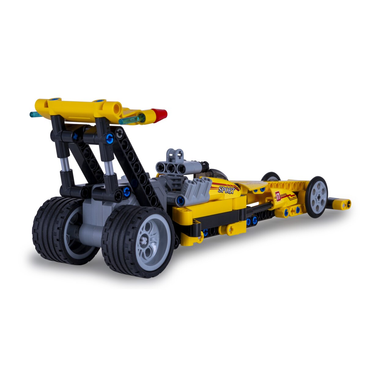 CaDA Set C52017W Drag Racing gelb Bricks