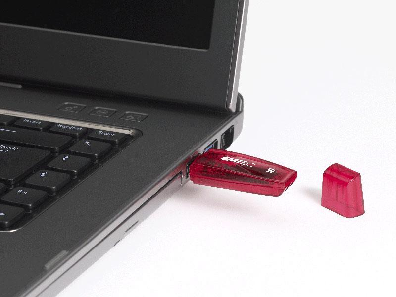 USB FlashDrive 16GB EMTEC C410 (Rot)