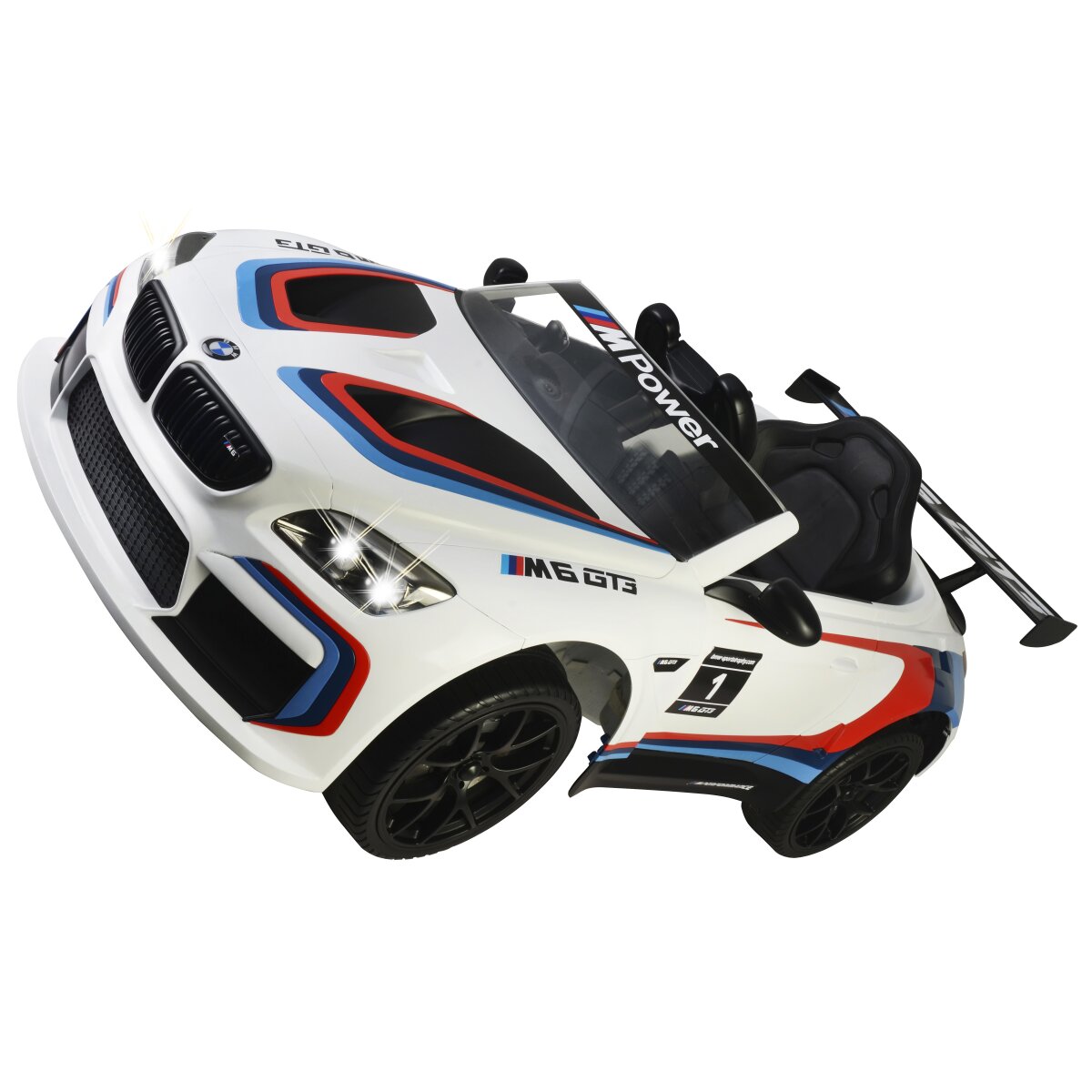 Kinderfahrzeug BMW M6 GT3 weiß
