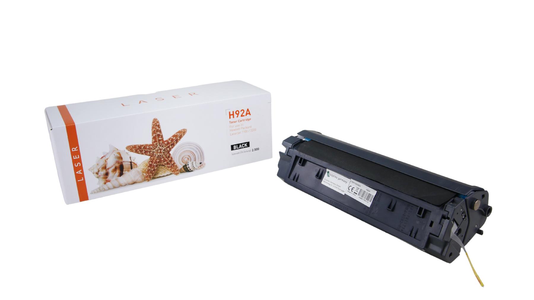 92A alternativ Toner schwarz für HP / C4092A / 2.500 Seiten