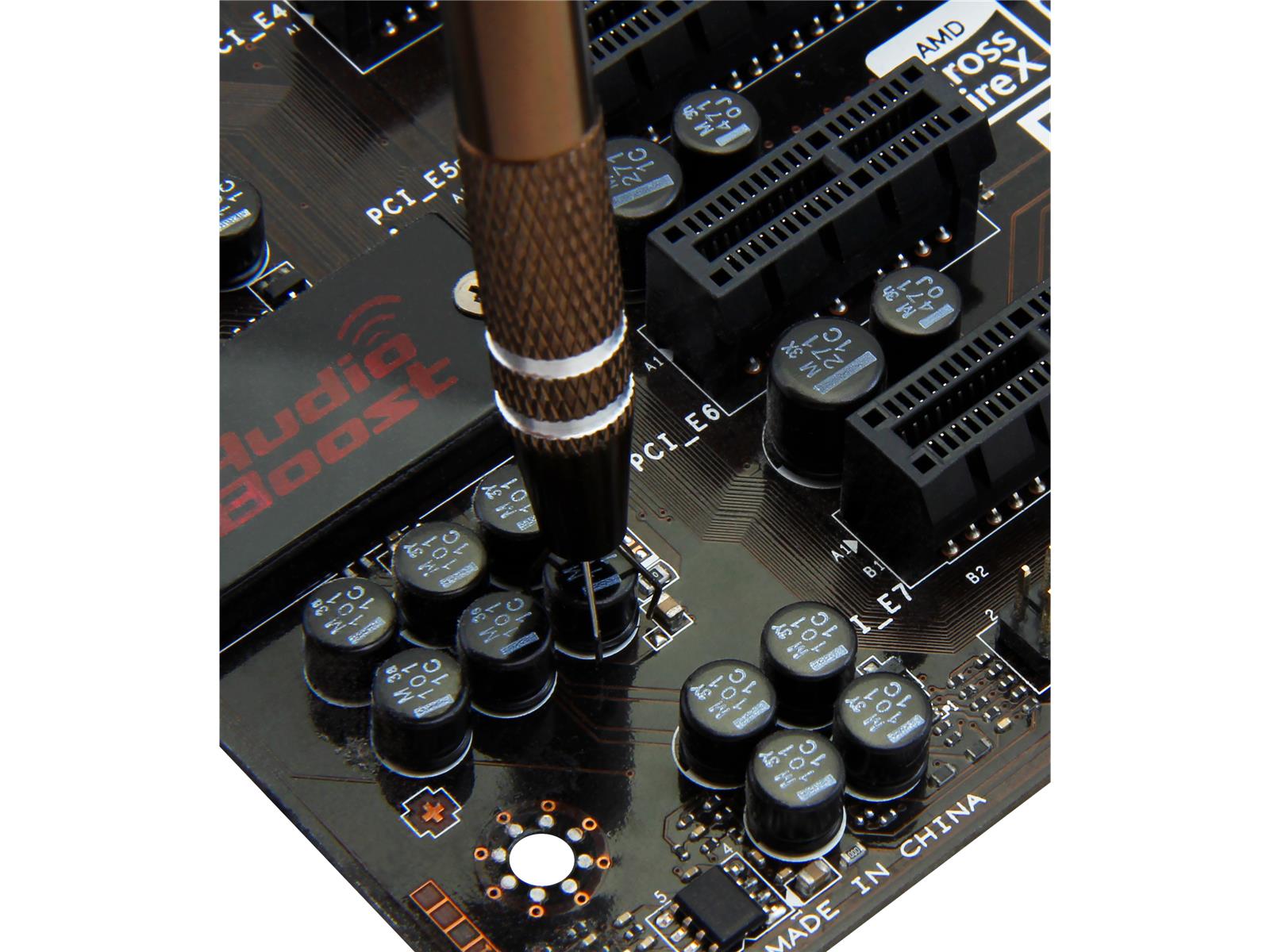 Kleinteile-Greifer McPower, Miniaturwerkzeug mit 4 Krallen, Stiftform