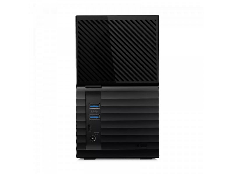 WD My Book Duo 44TB RAID Storage USB 3.2 Gen 1 - WDBFBE0440JBK-EESN