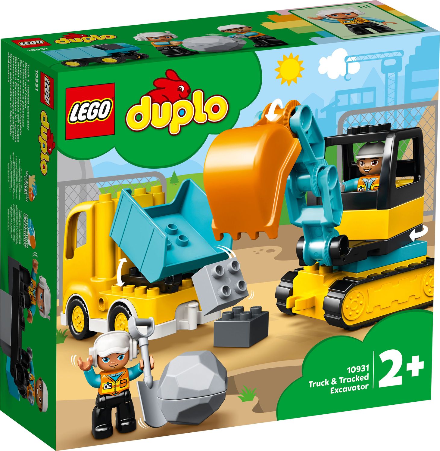LEGO® 10931 - DUPLO Bagger und Laster (20 Teile) LEGO® 10931 - DUPLO Bagger und Laster (20 Teile)