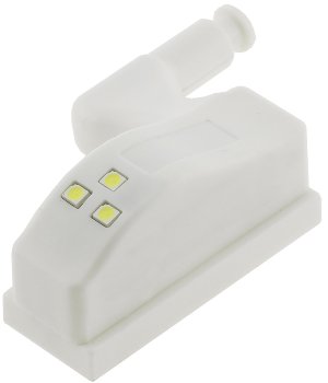 LED Schrankleuchte, 4er-Set - Batteriebetrieb, Drucksensor für Türen