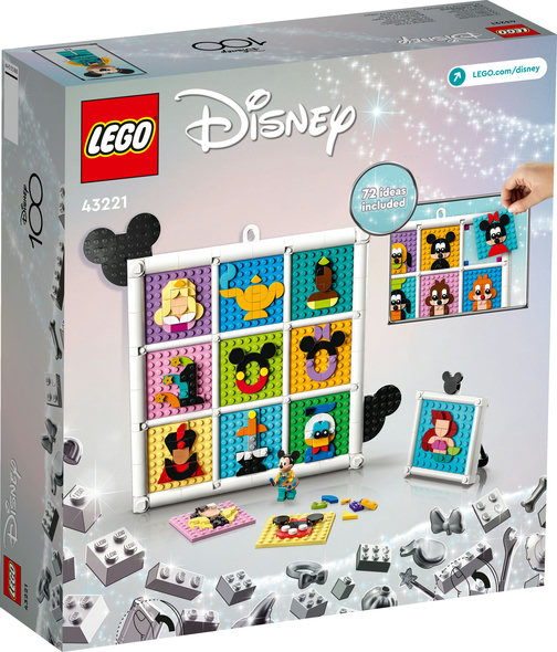 LEGO® 43221 - Disney 100 Jahre Zeichentrickikonen (1022 Teile) LEGO® 43221 - Disney 100 Jahre Zeichentrickikonen (1022 Teile)
