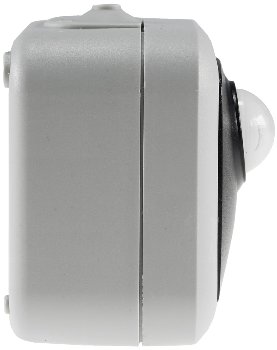 Feuchtraum PIR Bewegungsmelder, IP54 - 250V~, 2-500W, inkl. AP-Rahmen, grau
