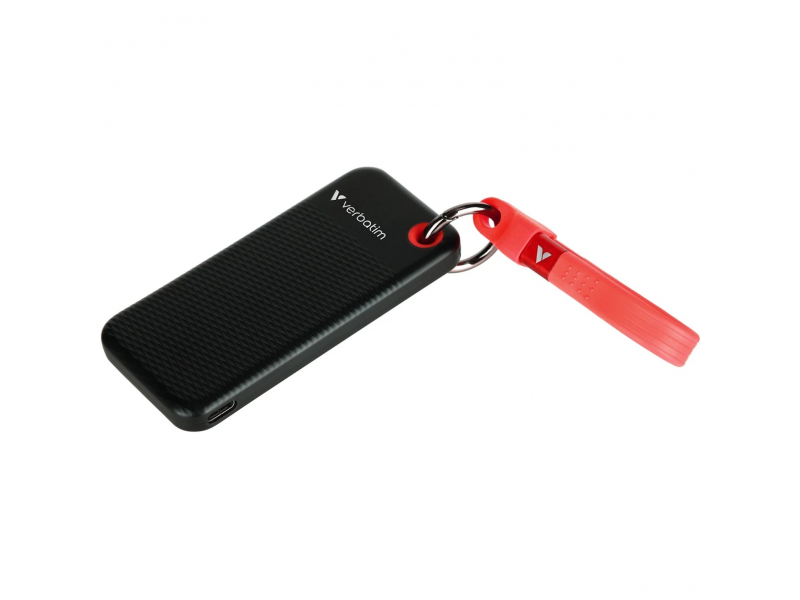 Verbatim Pocket SSD USB 3.2 1TB Schwarz/Rot - 32192