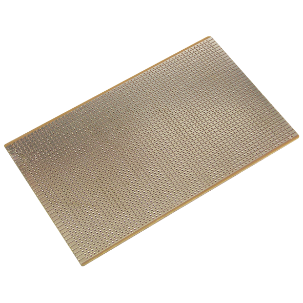 Experimentierplatine KEMO, 2,54er-Streifenraster, 100x160mm