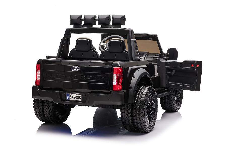 Elektro-Kinderfahrzeug Ford Super Duty - schwarz