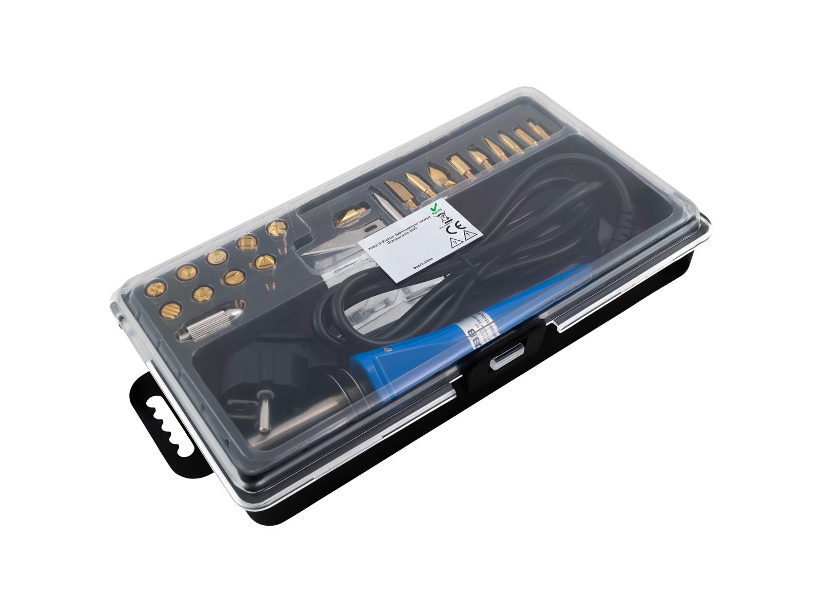 BrandmalKolben Set,  30Watt, 24 teilig