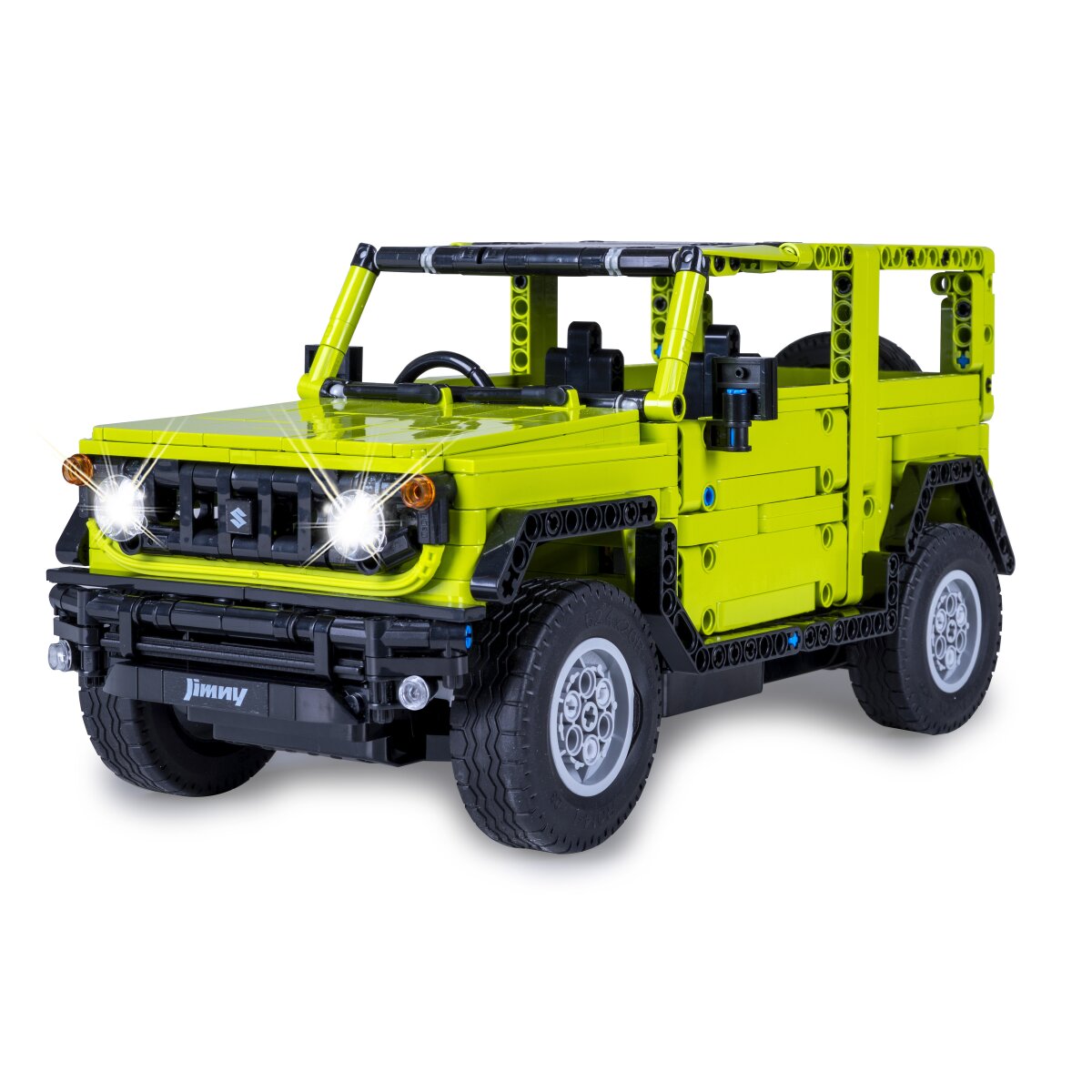CaDA Set C51201W Suzuki Jimny 1:12 grün 2,4GHz Bricks