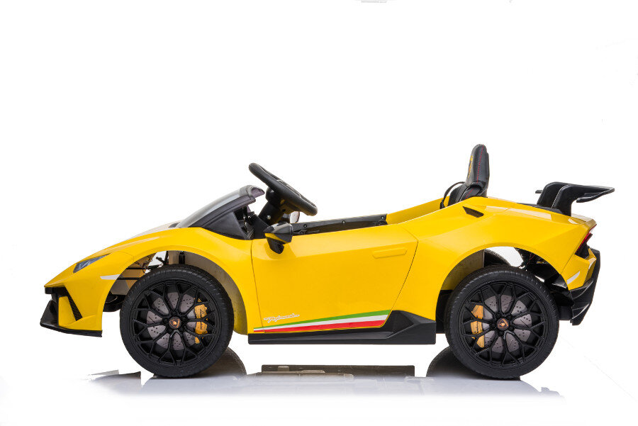 Elektro-Kinderfahrzeug Lamborghini Huracan - gelb
