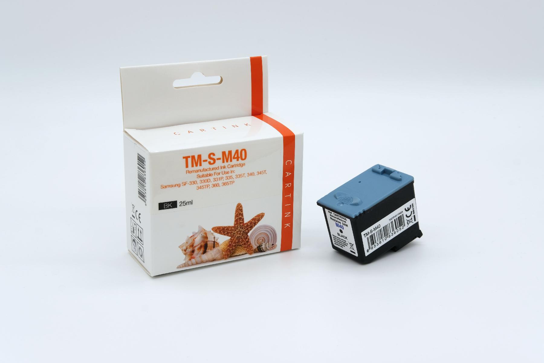 M40 Refill Tinte black Samsung  / M40 / 25ml