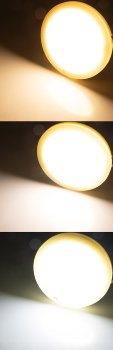 LED Deckenleuchte "BUTON" mit PIR-Sensor - Ø 23cm, 18W, 3000/4000/6000k