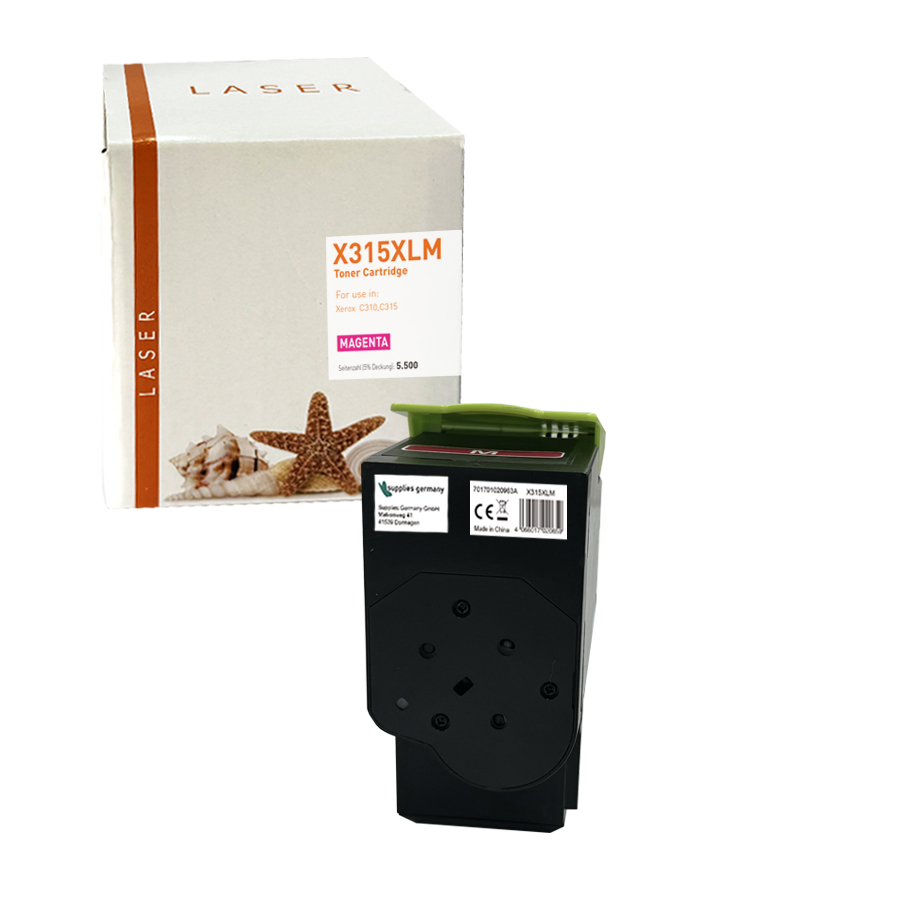 C315XLM alternativ Toner magenta Xerox / 006R04366 / 5.500 Seiten