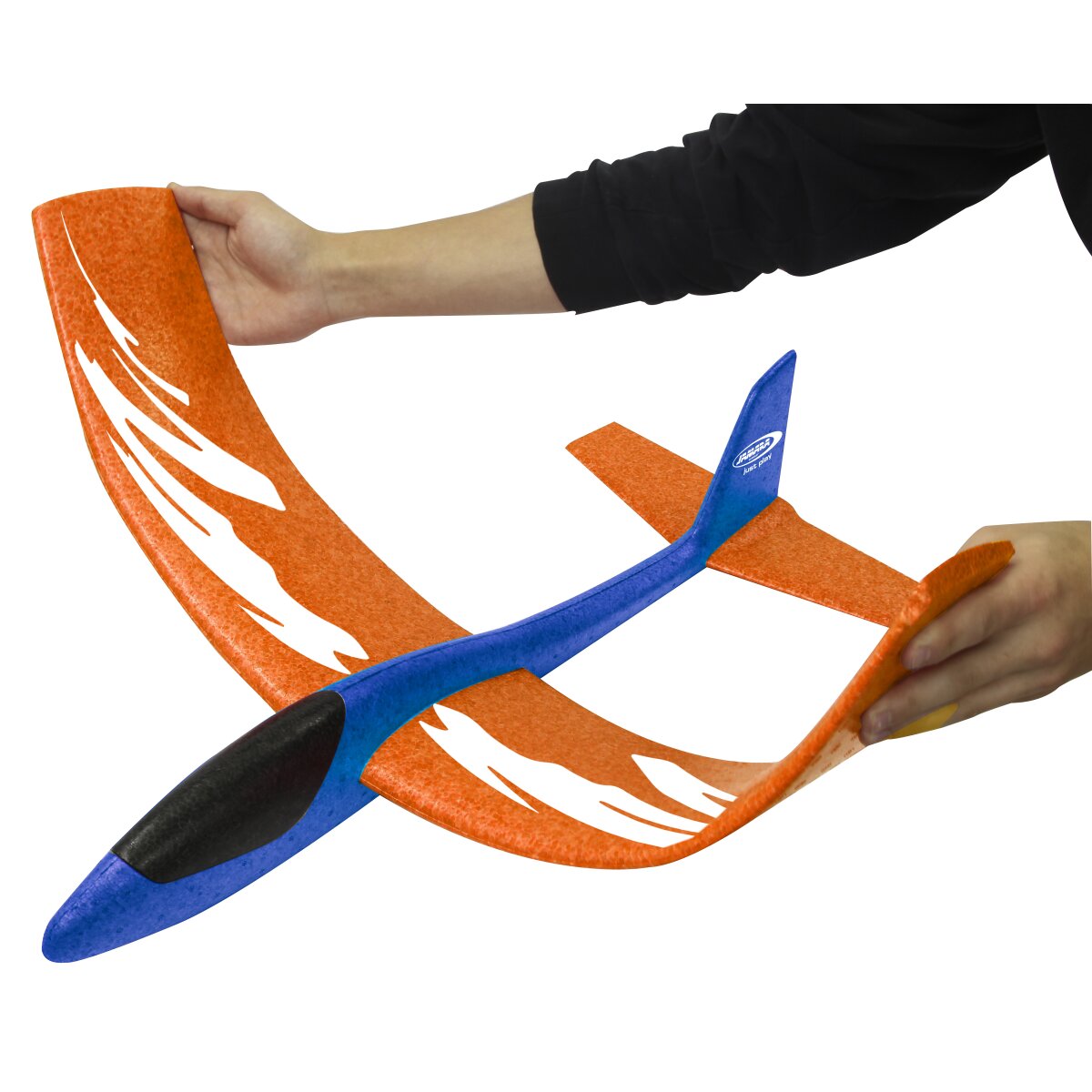Pilo XL Schaumwurfgleiter EPP Tragfläche orange Rumpf blau