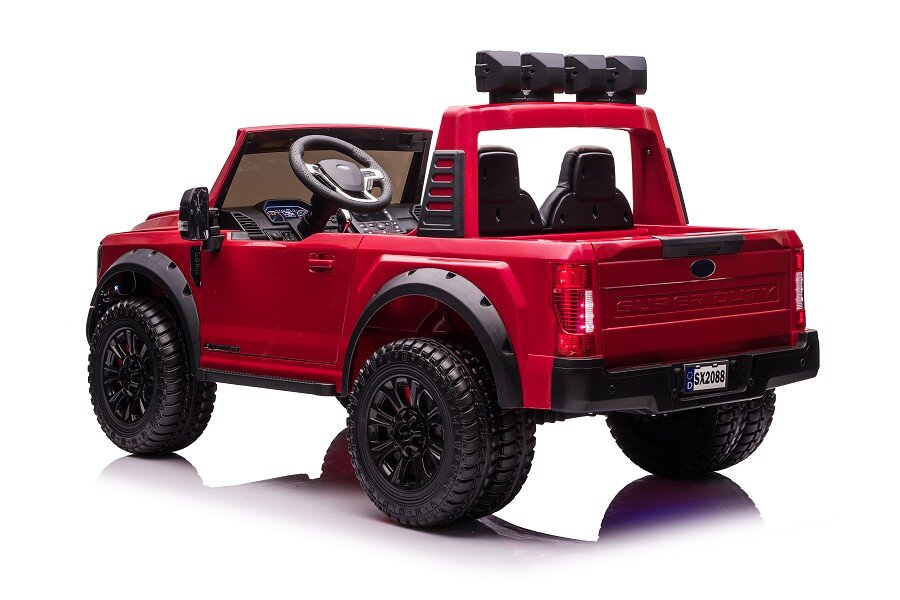 Kinderfahrzeug Ford Super Duty - rot