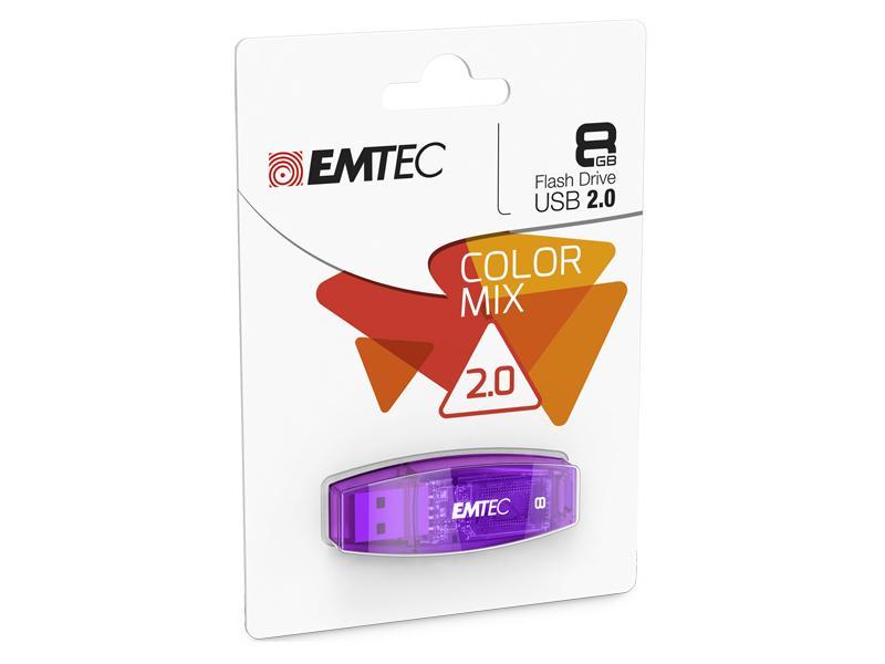 USB FlashDrive 8GB EMTEC C410 (Lila)