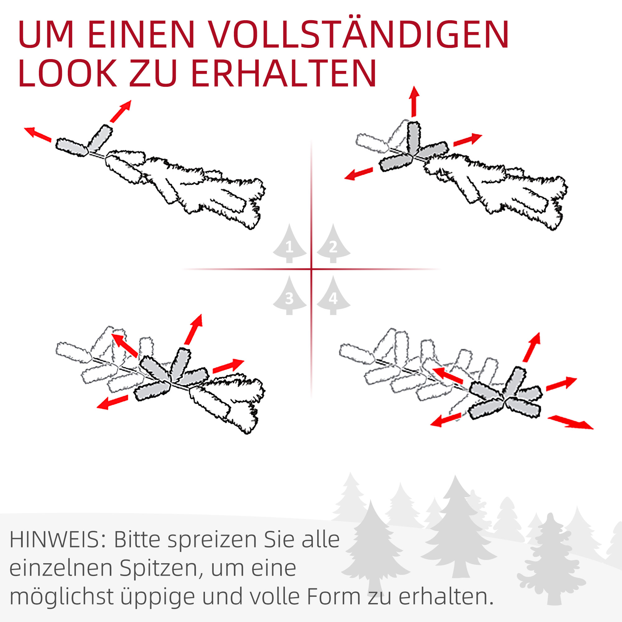 Weihnachtsbaum Kunsttanne künstlicher Christbaum, inkl, Standfuß, LED´s, 2,1 m, 1 Weihnachtsstern, Grün