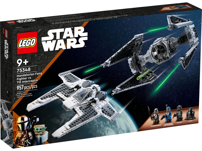 LEGO Star Wars - Mandalorianischer Fang Fighter vs. TIE (75348)