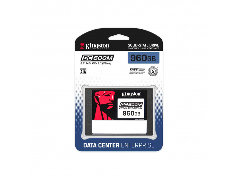 Kingston Technology DC600M 960GB SSD Mixed Use 2.5  SATA SEDC600M/960G