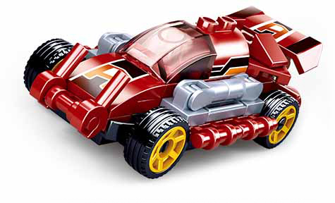 Sluban M38-B0801A - Powerbricks - Fast Red Sport Auto Sluban M38-B0801A - Powerbricks - Fast Red Sport Auto