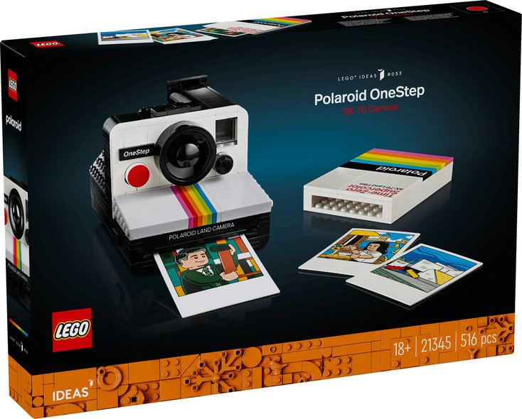 LEGO® 21345 - Ideas - Polaroid OneStep SX-70 (516 Teile) LEGO® 21345 - Ideas - Polaroid OneStep SX-70 (516 Teile)