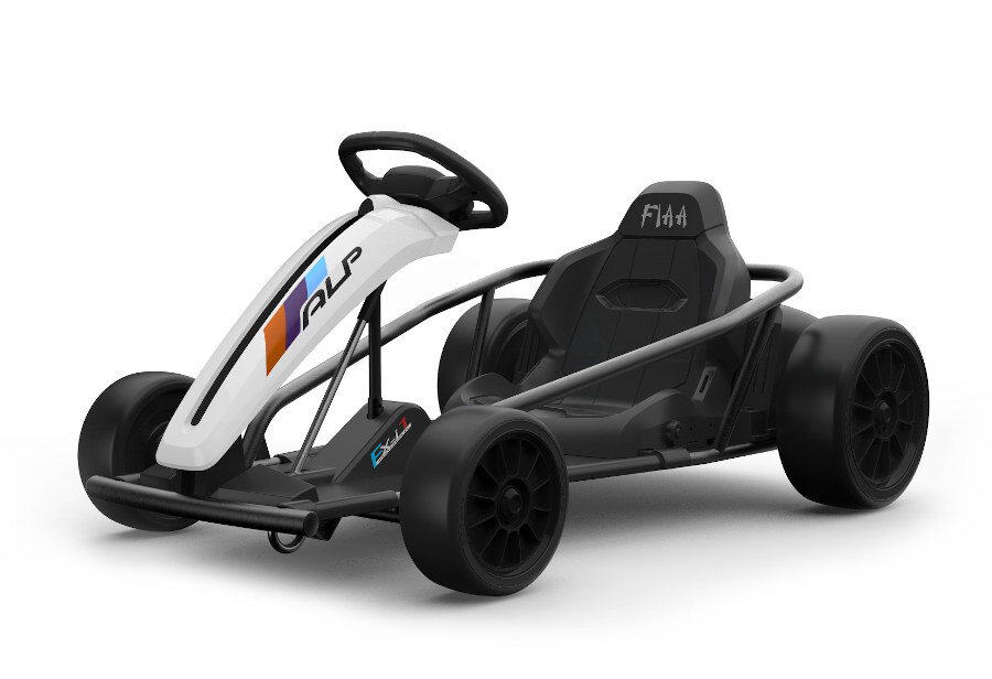 Kinderfahrzeug e-Gokart - weiß Kinderfahrzeug e-Gokart - weiß