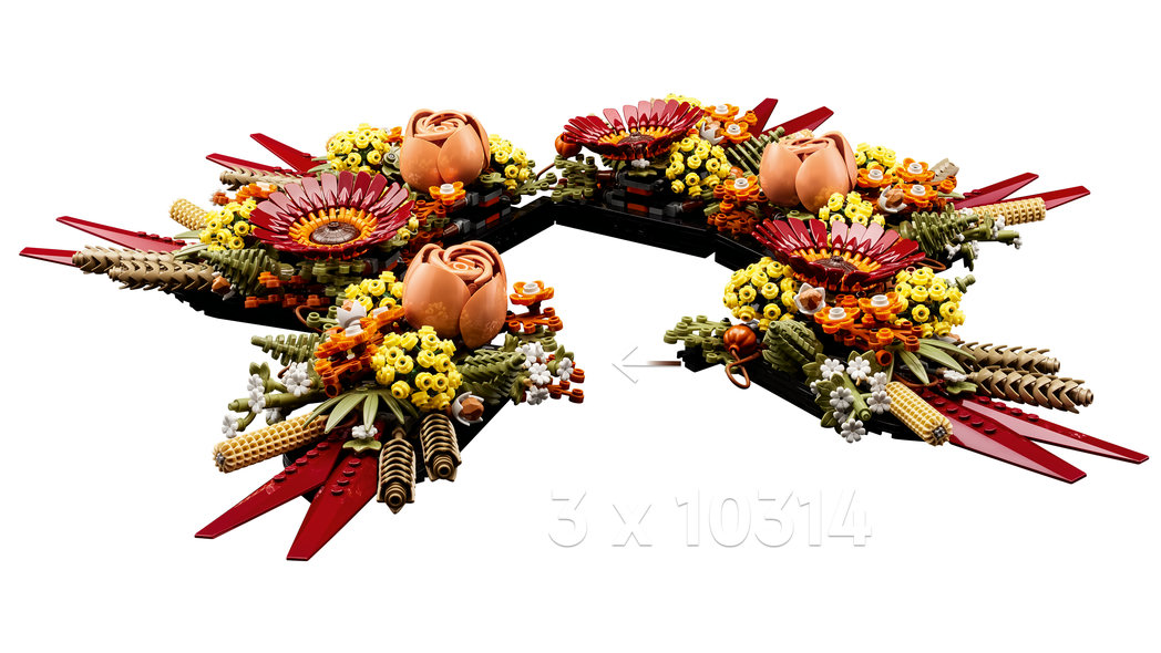 LEGO® 10314 - Icons Trockenblumengesteck (812 Teile) LEGO® 10314 - Icons Trockenblumengesteck (812 Teile)