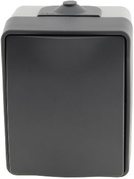 NUQUI Feuchtraum Taster - IP54, Aufputz, 250V~/ 10A
