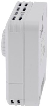 Raumtemperatur-Regler Thermostat "RT-55" - 7A, weißes LED-Display, 5-30°C, 110-230V