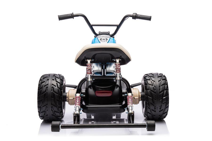 Elektro Kindermotorrad 2x800W Brushless Motoren - 24V7A - Schwarz