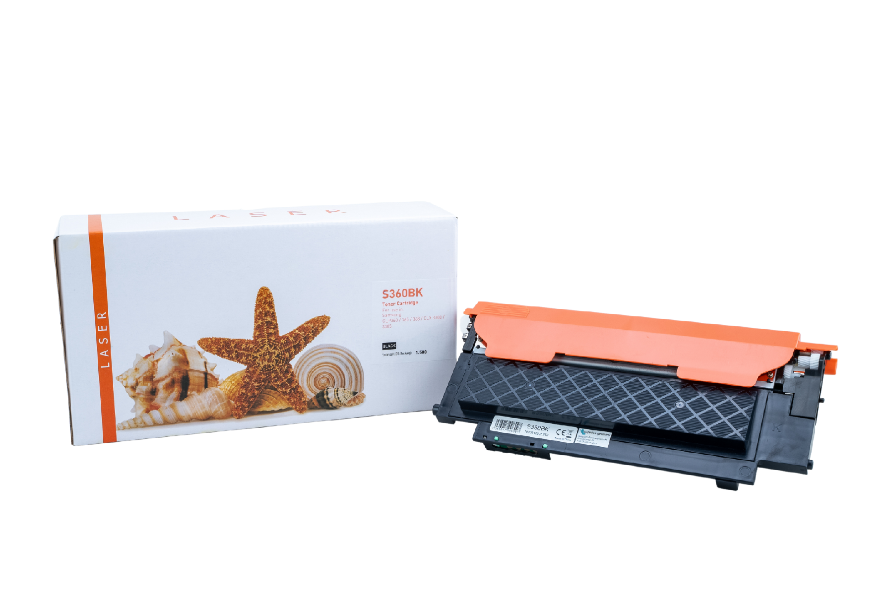 CLP360BK alternativ Toner black Samsung  / CLTK406S/ELS / 1.500 Seiten