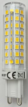 LED Stiftsockel G9, 10W, 1130lm - 330°, 230V, 3000K, warmweiß