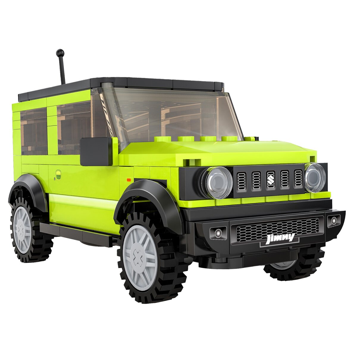CaDA Suzuki Jimny 1:24 grün Bricks