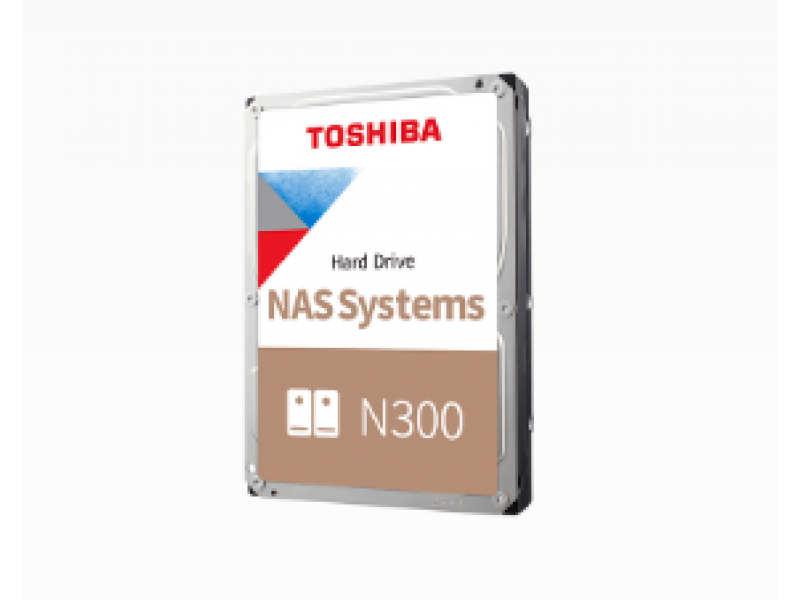 Toshiba N300 NAS - 3.5 Zoll - 8000 GB - 7200 RPM HDWG480UZSVA